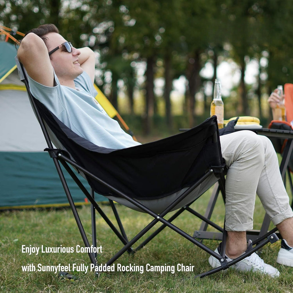 Oversized Folding Rocking Chair