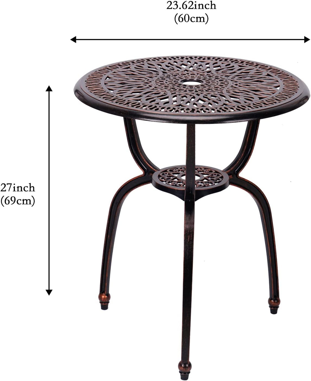3 Piece Outdoor Bistro Set