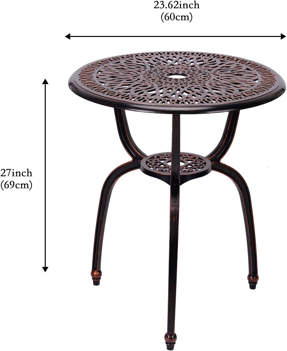 3 Piece Outdoor Bistro Set
