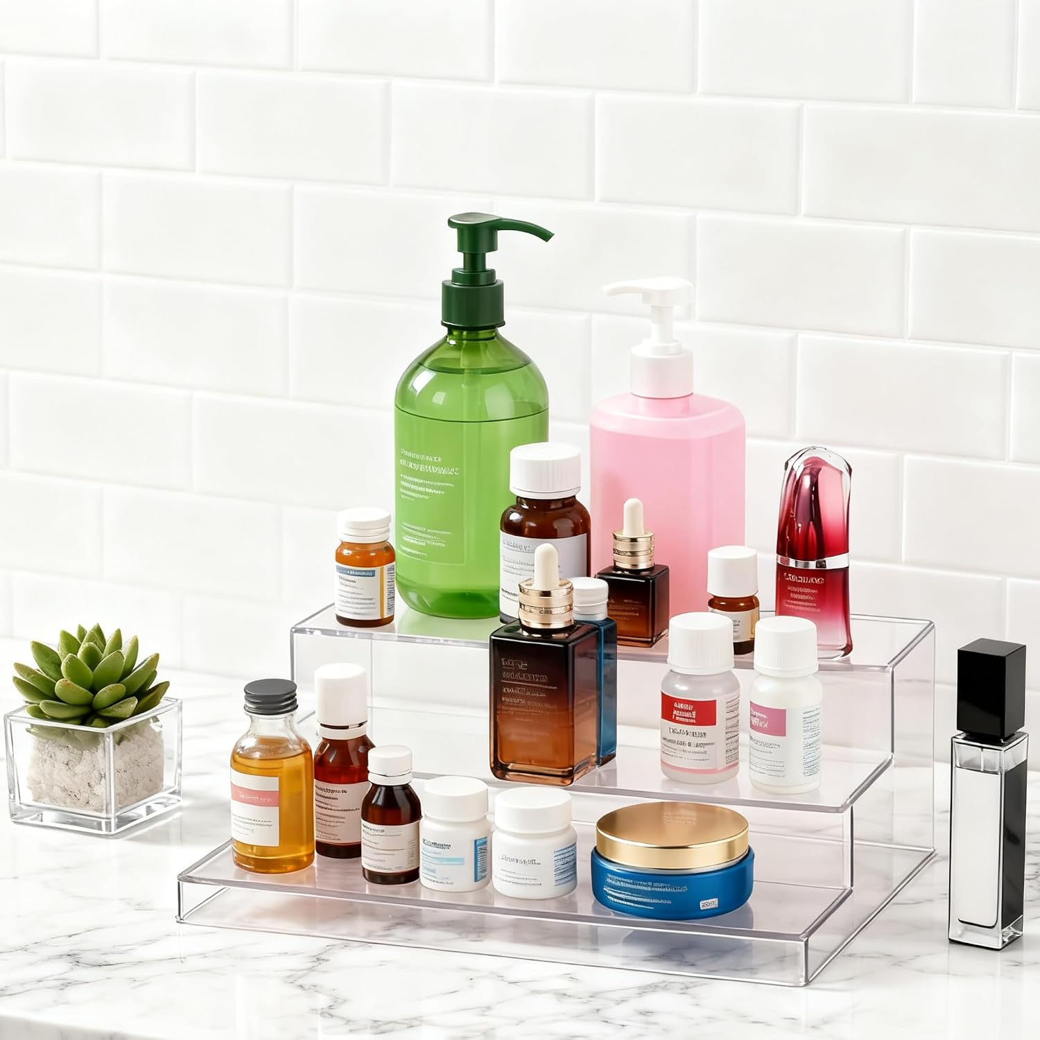 Clear Spice Rack
