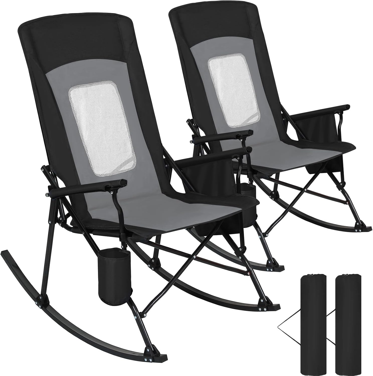 2 Pack Rocking Camping Chair