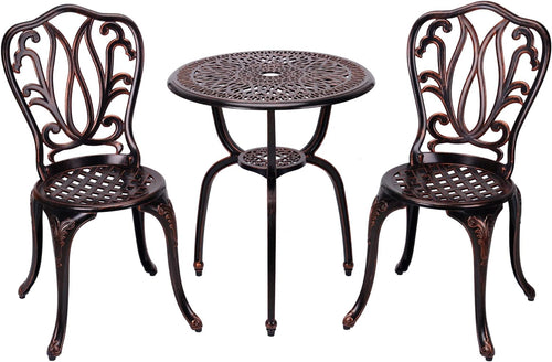 3 Piece Outdoor Bistro Set