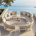 6-Piece Curved Patio Set