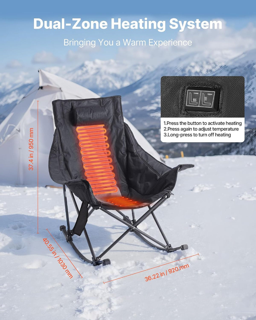 Heated Camping Chair