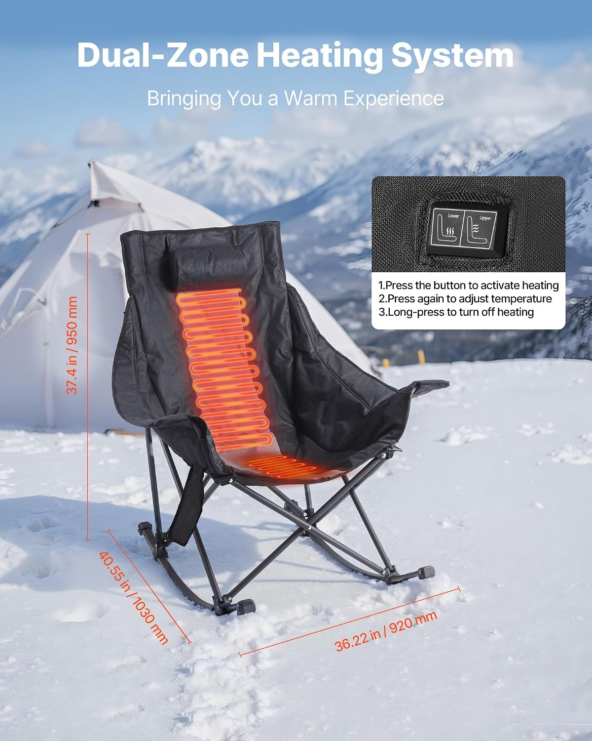 Heated Camping Chair
