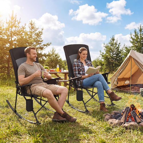2 Pack Rocking Camping Chair