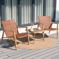 3 Pieces Patio Bistro Set