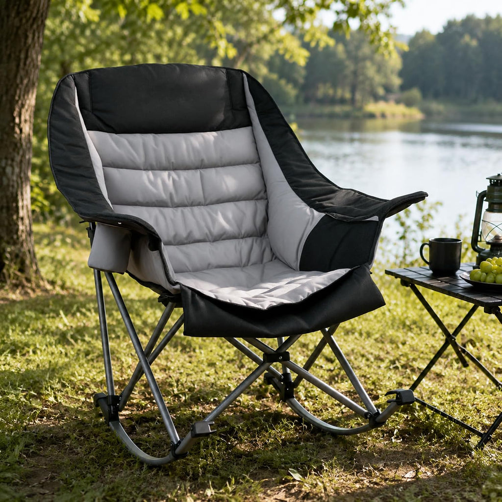 Oversized Foldable Rocking Chair
