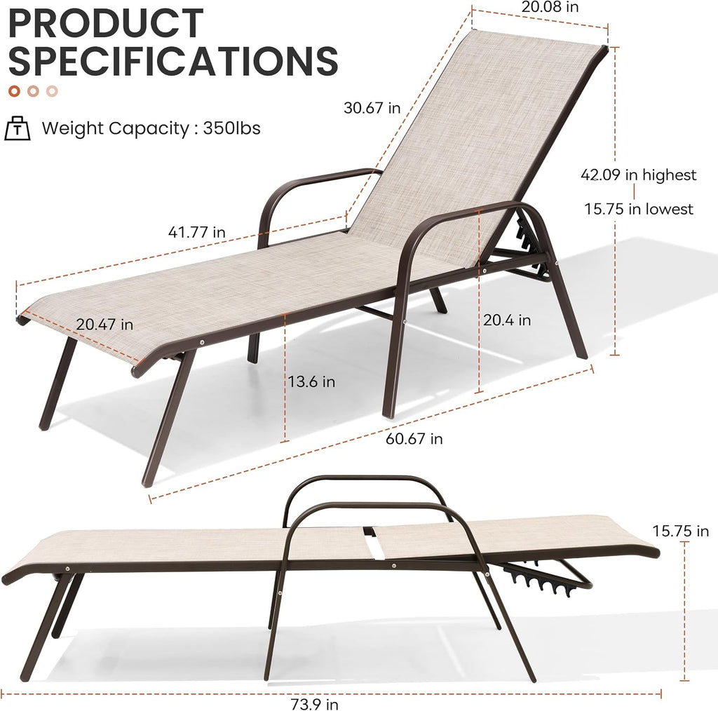 Chaise Lounge Chair Outdoor