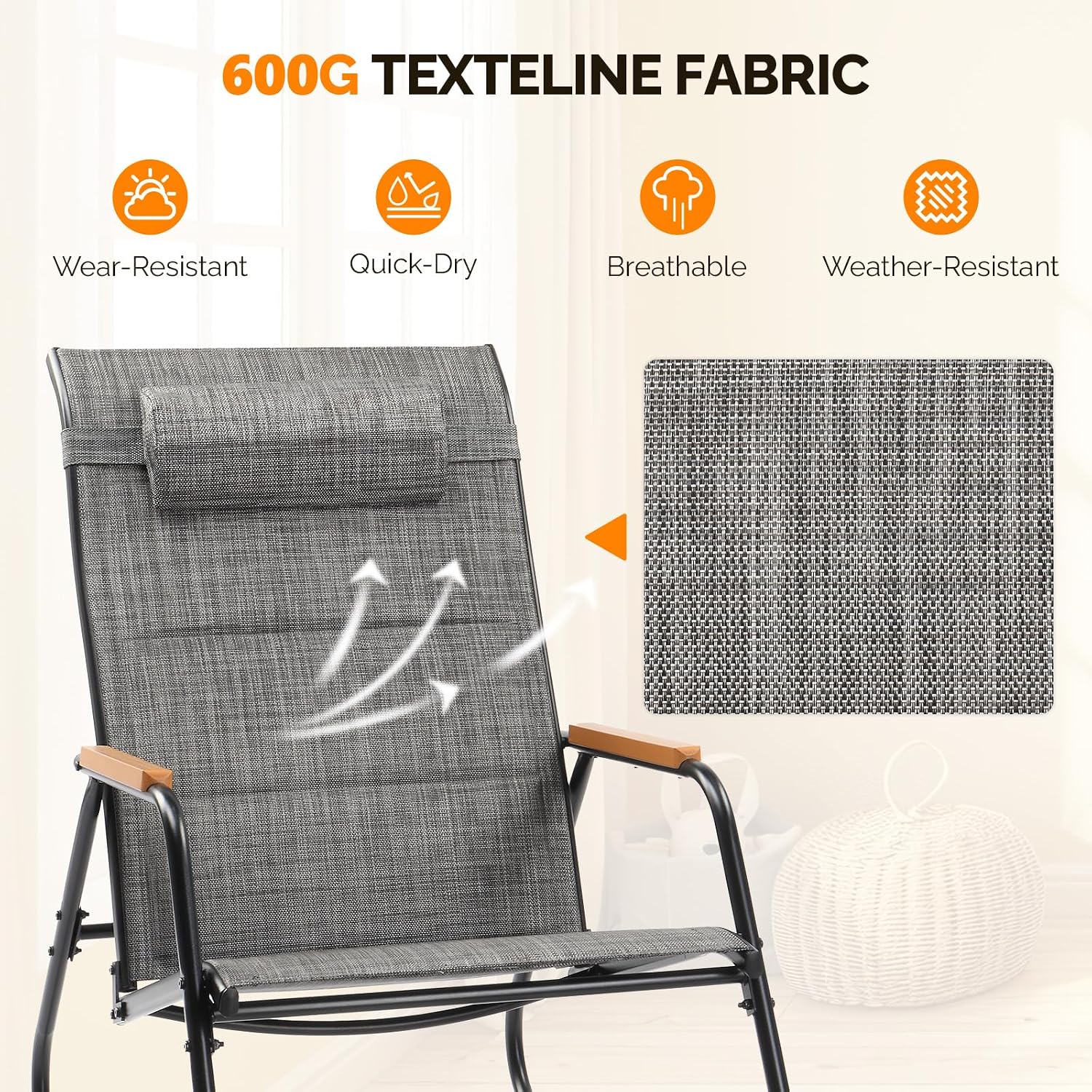 Outdoor Rocking Chair