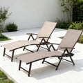 Aluminum Outdoor Chaise Lounge Chair