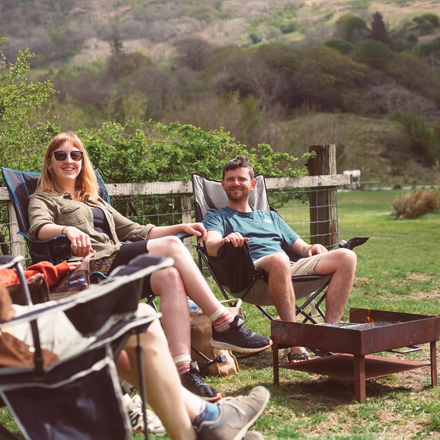 Oversized Folding Rocking Chair