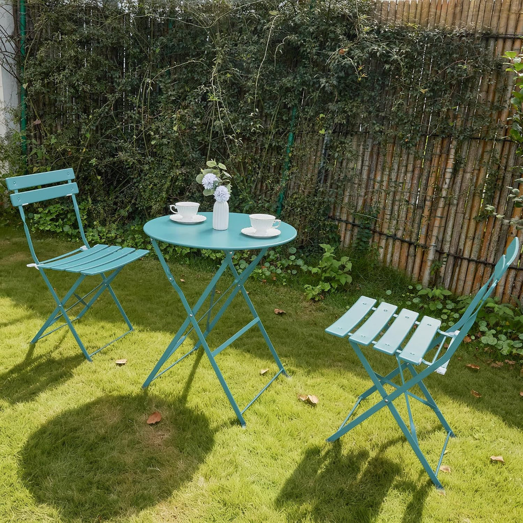 3 Pieces Patio Bistro Set