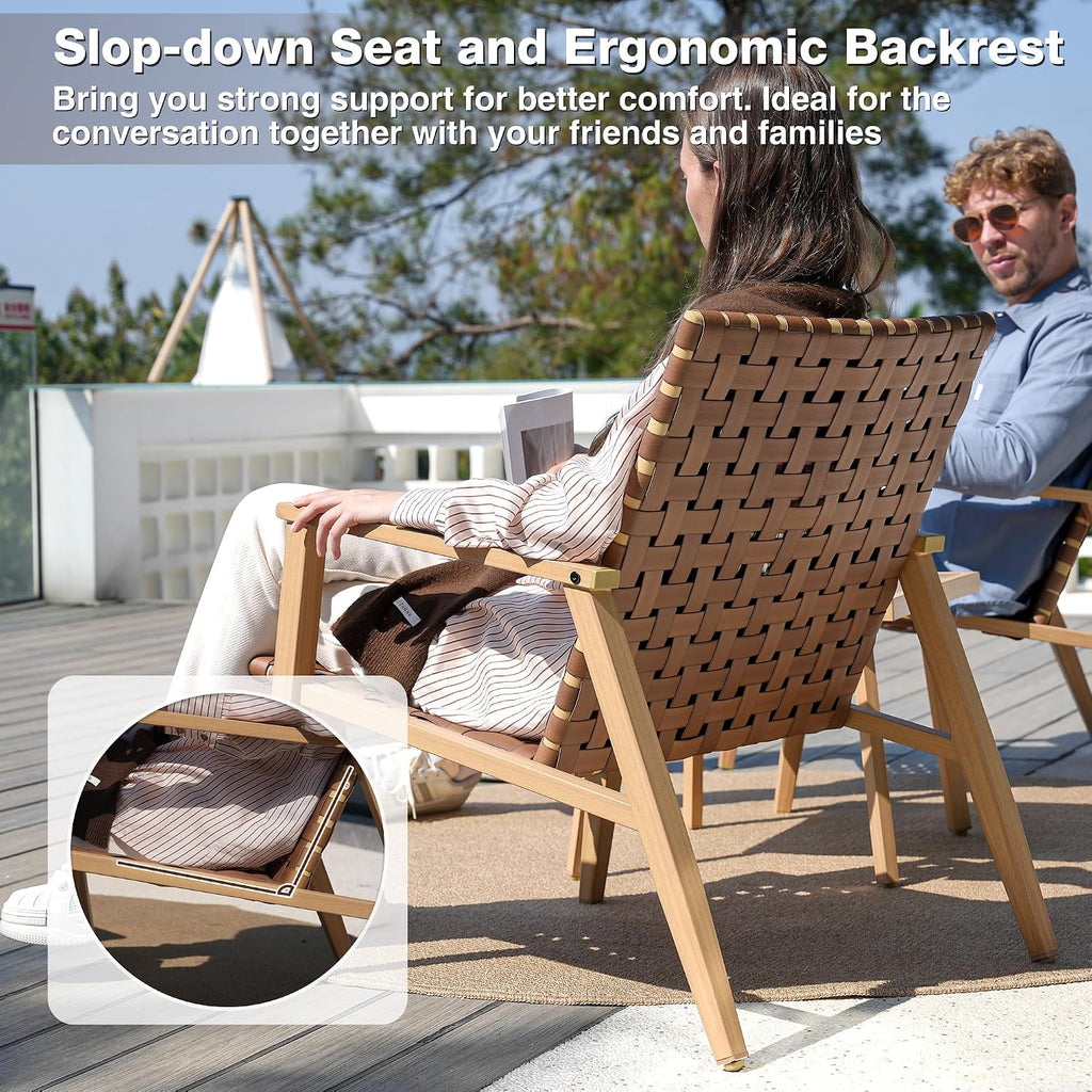3 Pieces Patio Bistro Set