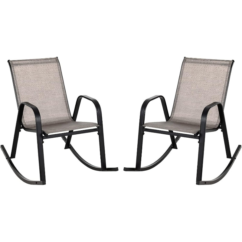 Patio Rocking Chair Set of 2